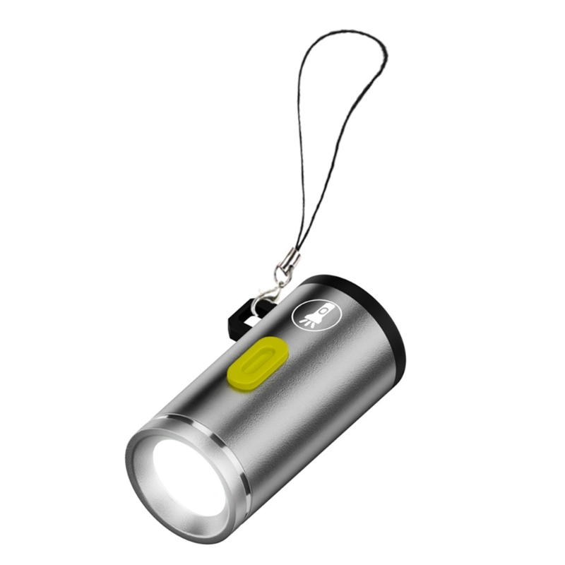 Type C Mini Flashlight Without Battery USB C Flashlights For Easy Portability And High Brightness LED Lighting: Orange