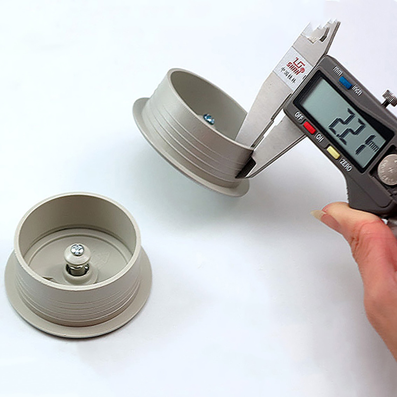 Alle Farben: 50 mm/53 mm/60 mm Schreibtisch, Tisch, ABS und Gummi, Kabellochkappen, PC-Computertisch, runde Draht-Netzte Tülle