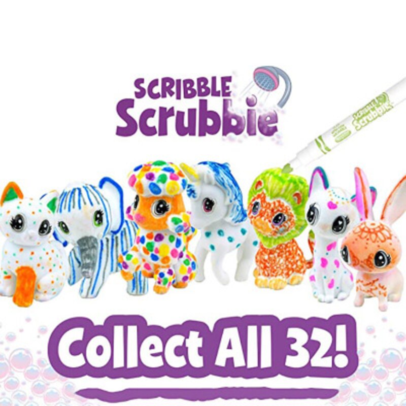 DIY Graffiti Pet Washable Brush Painting Animal Educational Toy Girl Birthday Christmas