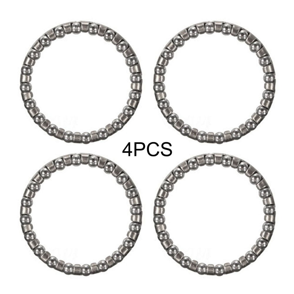 4 Pcs Bicycle Bike 44mm Headset Caged Ball Bearing Race Cycling Headset Bearing Bicycle Accessories