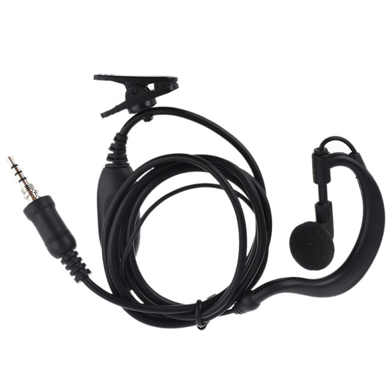 1Stift Hörer Headset mit PPT Mic für Yaesu Scheitel VX-6R VS-7R VX6R VX7R FT-270