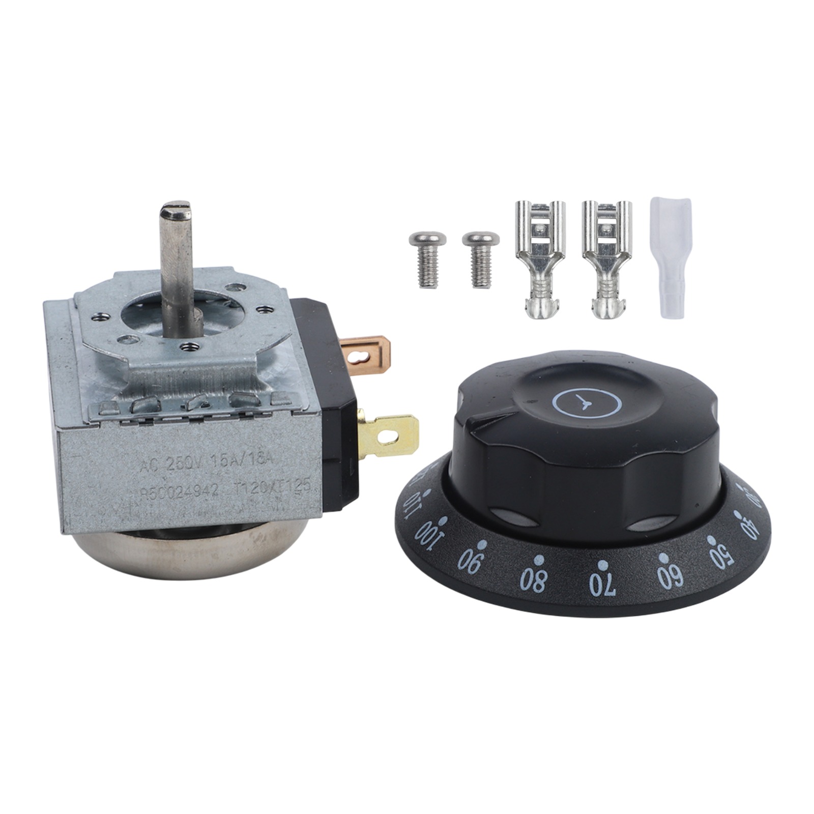 1 Pc 30/60/90/120 Min Tijdschakelaar Voor Huishoudelijke Apparaten Magnetron Rijstkoker Tijdschakelaar met Bel: Bruin