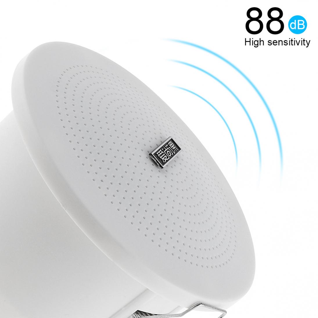 Ks -813 waterdichte radio plafondluidspreker publieke omroep achtergrondmuziek luidspreker voor thuis / supermarkt / restaurant