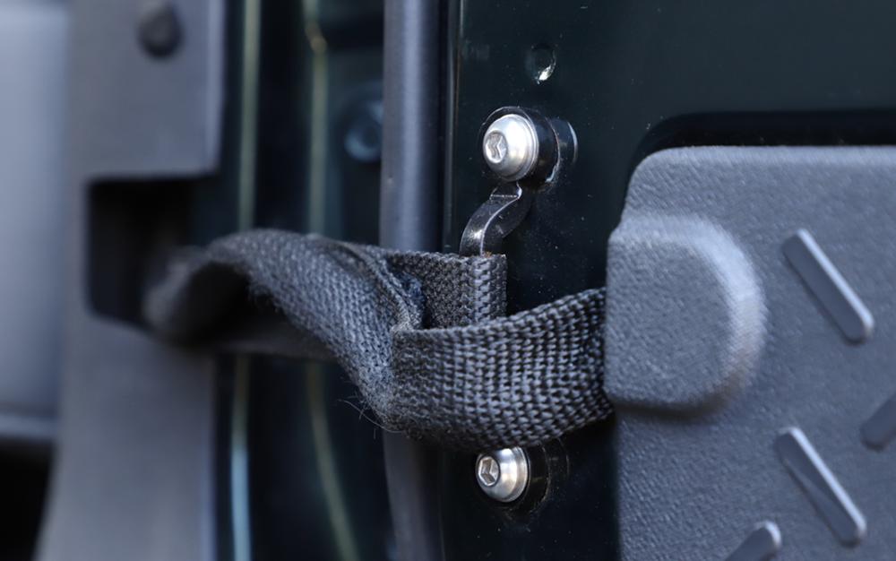 Car Adjustable Hinge Wire Protector Door Limiting Strap for Jeep Wrangler JK 2007 JL Gladiator JT 2022