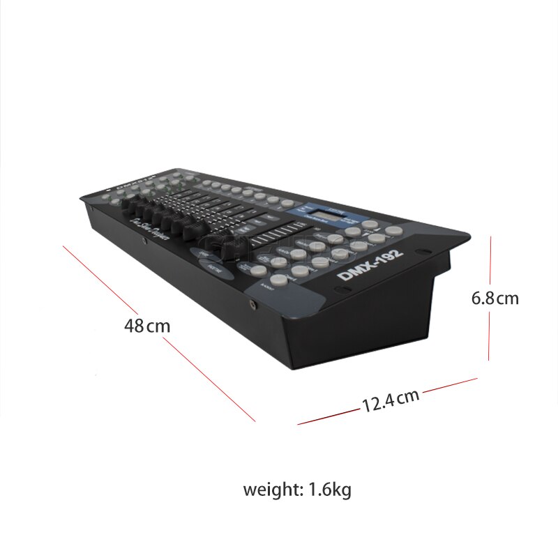 Dmx 512 scene lys dmx controller konsol dmx 192 controller til scenefest dj light dmx konsol disco controller udstyr