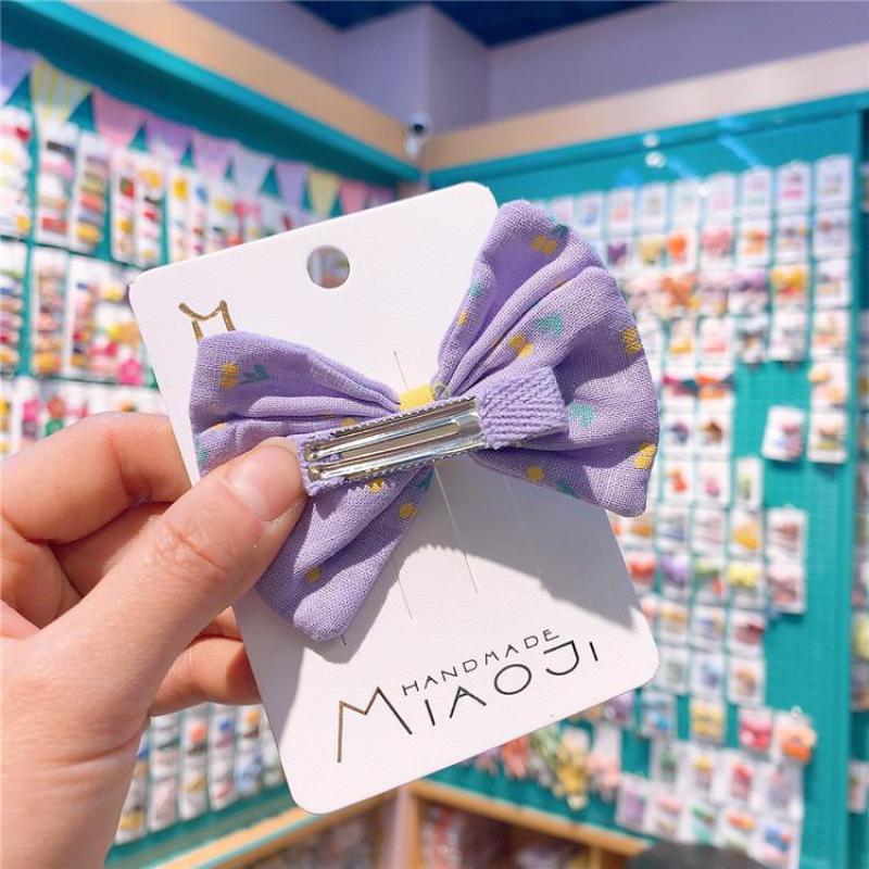 Fermagli per capelli a farfalla per ragazze accessori per capelli perni per capelli per bambini manopole per capelli con fiocco Barrettes strumenti per lo messa in piega dei capelli per bambini copricapo