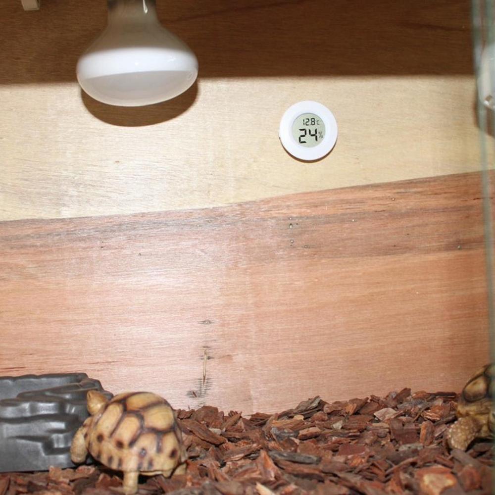 Mini LCD Thermometer Hygrometer Practical Digital Indoor Hygrometer LCD Humidity Round Mete Temperature Thermometer Display P0L7