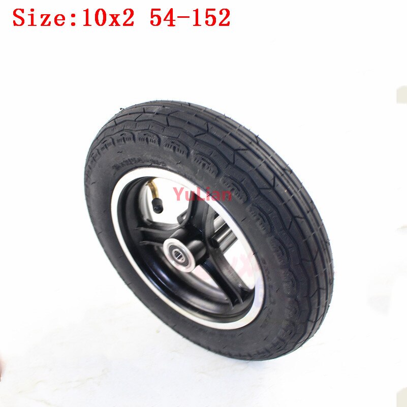 10x2 tyre wheel for Kid Schwinn Tricycle,baby stroller,Electric scooter,Wheelbarrow 10 x 2/54-152 Tire and rims hub combo