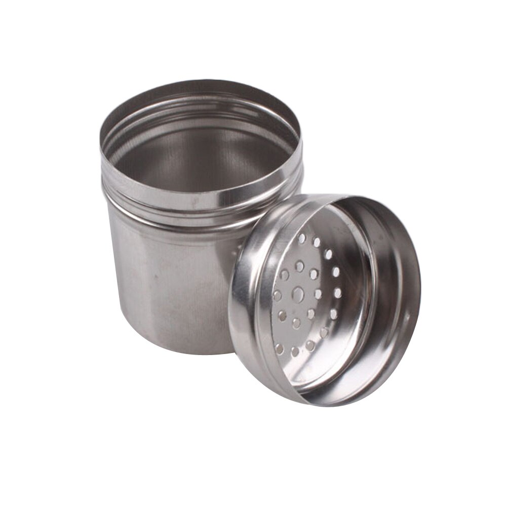 Godt rustfrit stål cruet sæt salt peber krydderier krydderi boks madlavning stål farve