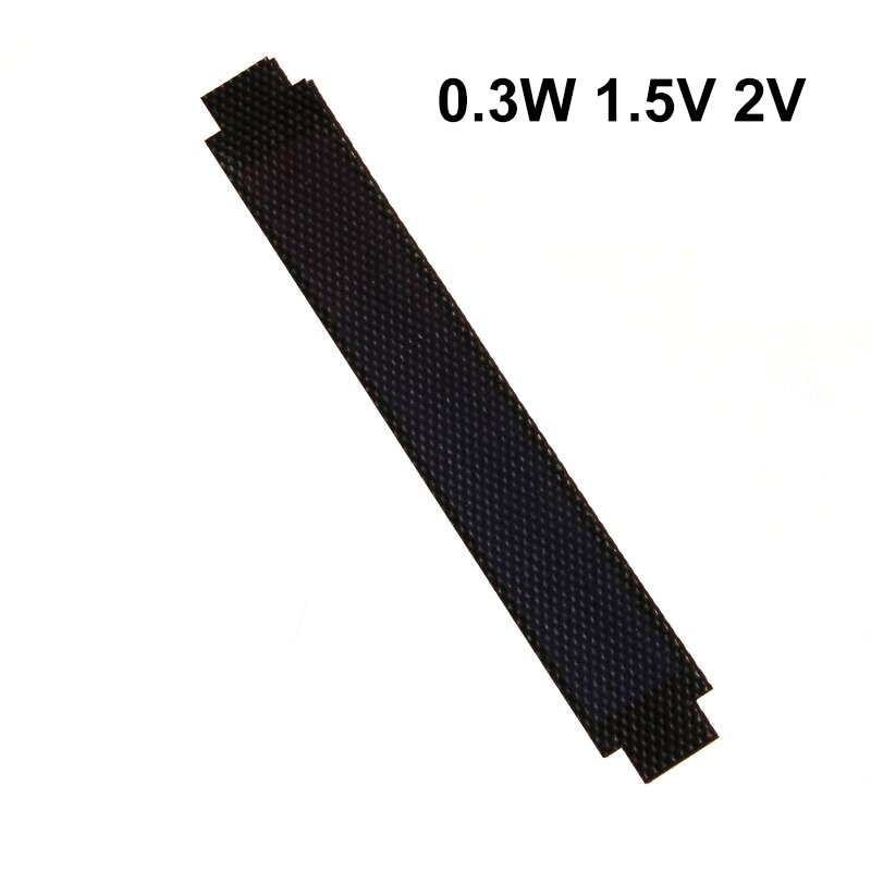 1pc 0,3 w 0,5 w 1w 1,5 w 2w 1,5 v 2v 3v 6v Solar- Tafel flexibel amorphe Silizium Dünnschicht zelle DIY kann für Sonnensystem gewellt werden: Beige