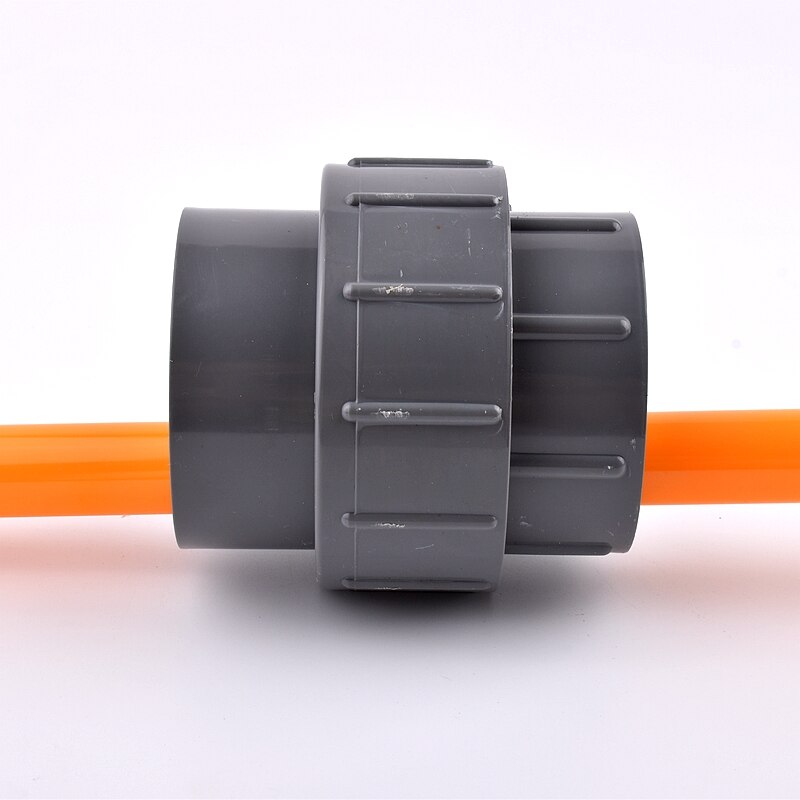 1~20pcs 20~110mm PVC Pipe Union Connector Garden Irrigation Aquarium Fish Tank Tube Watering Adapter Fittings Joints