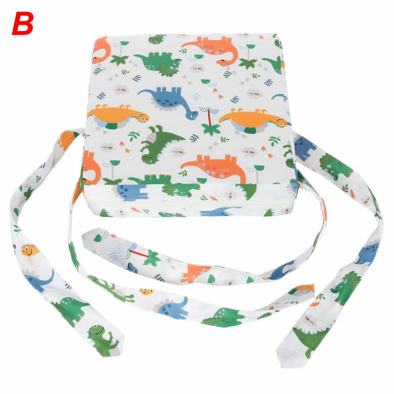 Chrilren Increased Chair Pad Child Seat Increased Pad Baby Kids Dining Cushion Adjustable Chair Mat Removable Chair Cushion: B