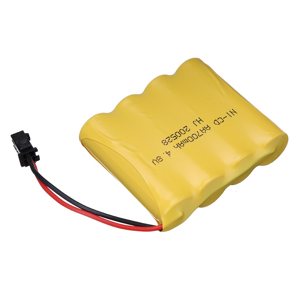 4.8V 700mAh NICD Battery and Charger Set For Remote Control Toys Electric Car Nicd 4.8V Volt Bateria SM-2P Plug