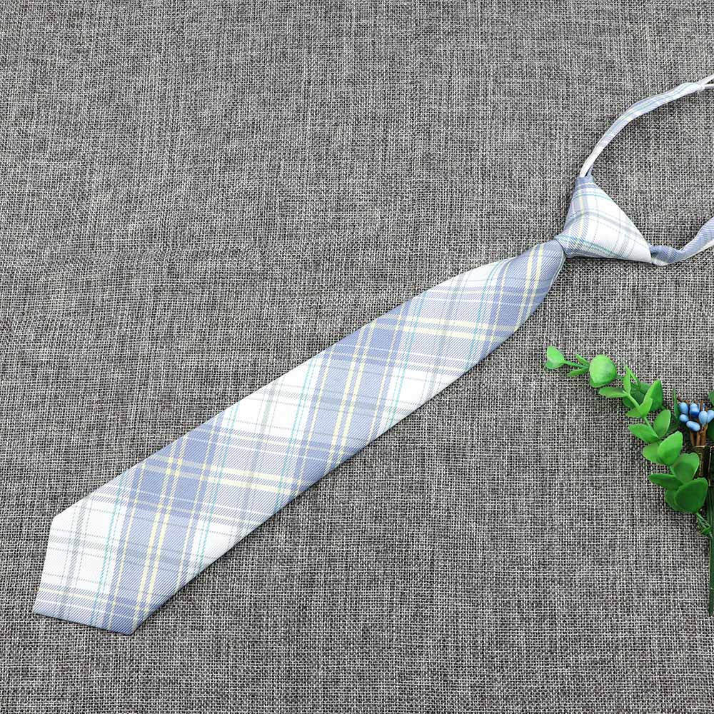 Uniforme paresseux, cravate, Plaid coloré rayé, motif papillon élastique, pour femmes, garçons et filles, accessoire de cravate mignon: 16