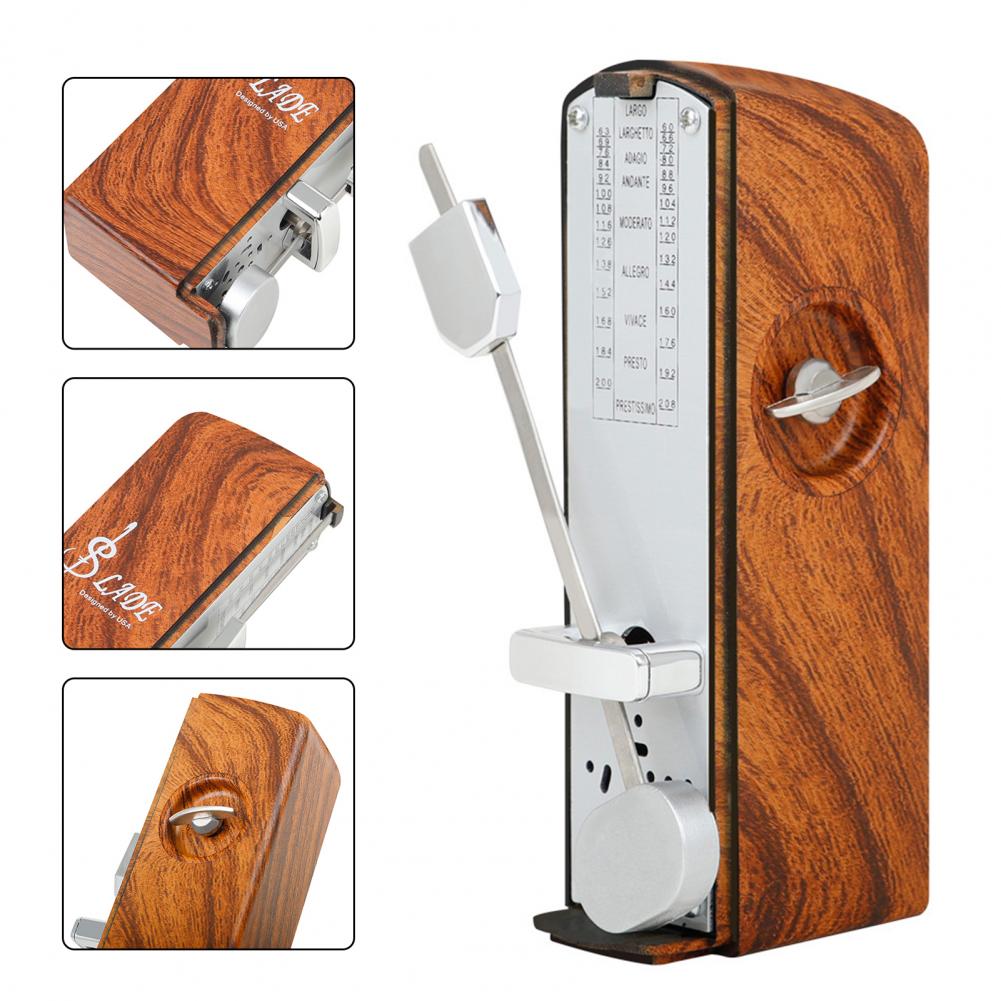 Retro Pretty Universal Mechanical Musical Metronome Rust-proof Musical Metronome Highly Accurate for Other Instruments