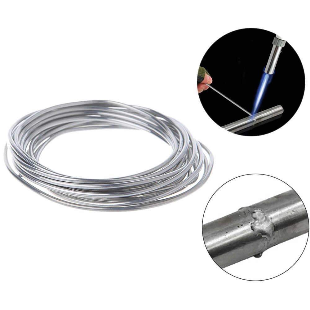 2mm*3m/Roll Copper aluminum weld flux cored wire Low Temperature Aluminium Welding Rod LS'D Tool