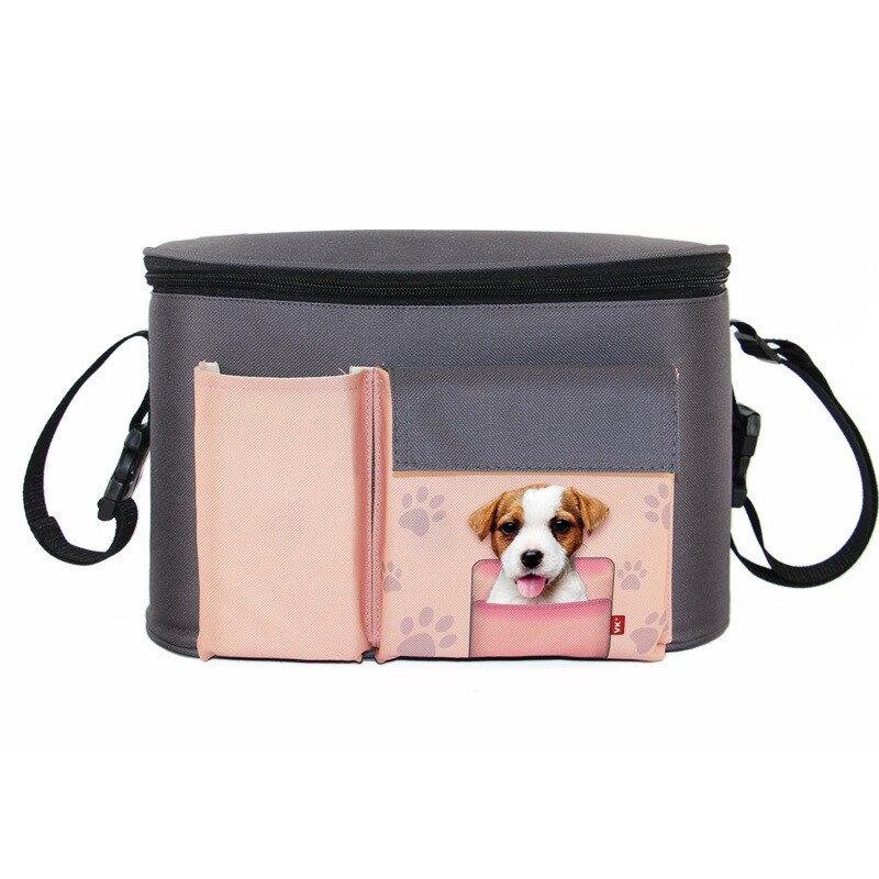 Baby Stroller Accessories Bag Waterproof Cup Bag Stroller Organizer Baby Carriage Pram Buggy Cart Bottle Bag Cartoon Car Bag