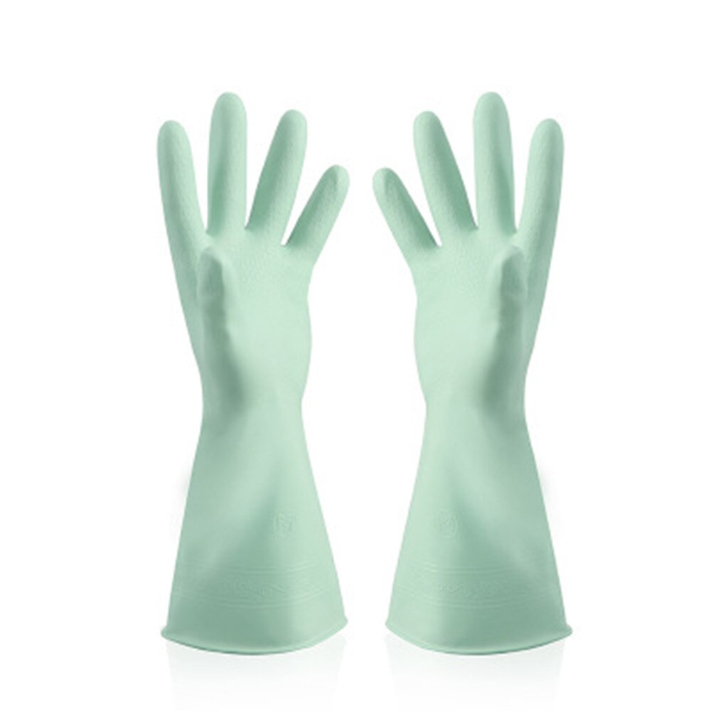 Kitchen Waterproof Rubber Gloves Latex Thin Section Durable Dishwashing Laundry Housework Cleaning Gloves