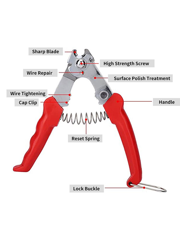Bicycle Repair Tools Steel Bike Cable Cutter Cycling Inner Outer Brake Gear Shifter Wire Cutting Plier Clamp MTB Bike Expert