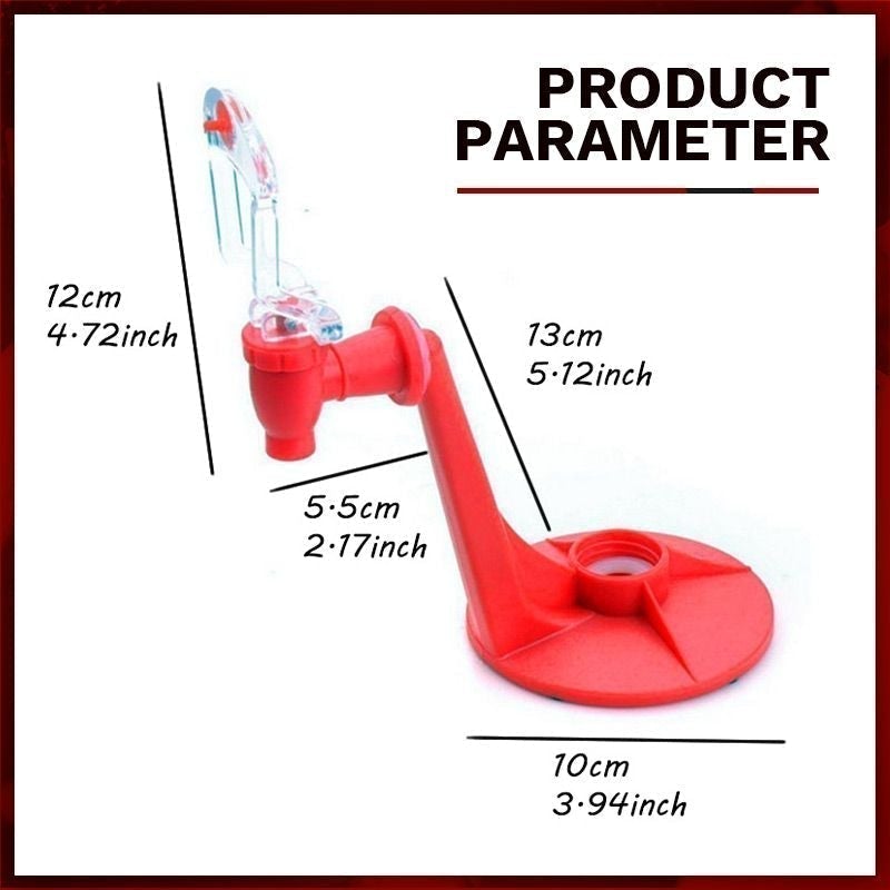 1PCS Drinking Water Dispenser Coke Soda Dispenser Bottle Inverted Carbonated Beverage Upside Down Dispenser Machine: Default Title