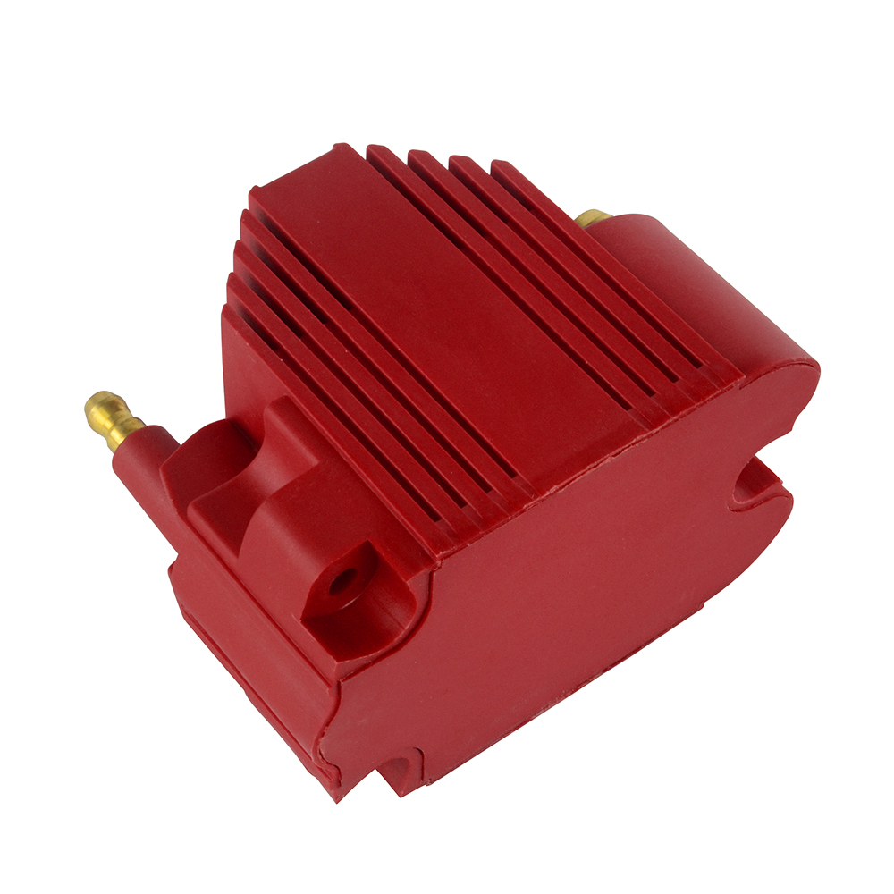 LZONE - Universal Blaster Ss 12V High Output External Male E-Core Ignition Coil With Kits Adaptor JR-EIC00-K