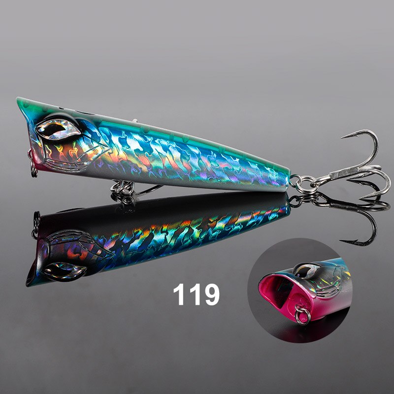 NOEBY Popper Angeln Lockt 120mm 41g 190mm 129g Topwater blasiert Köder Jet Popper Wobbler für GT thunfisch groß Spiel Angeln locken: NSB119 / 150mm  94g