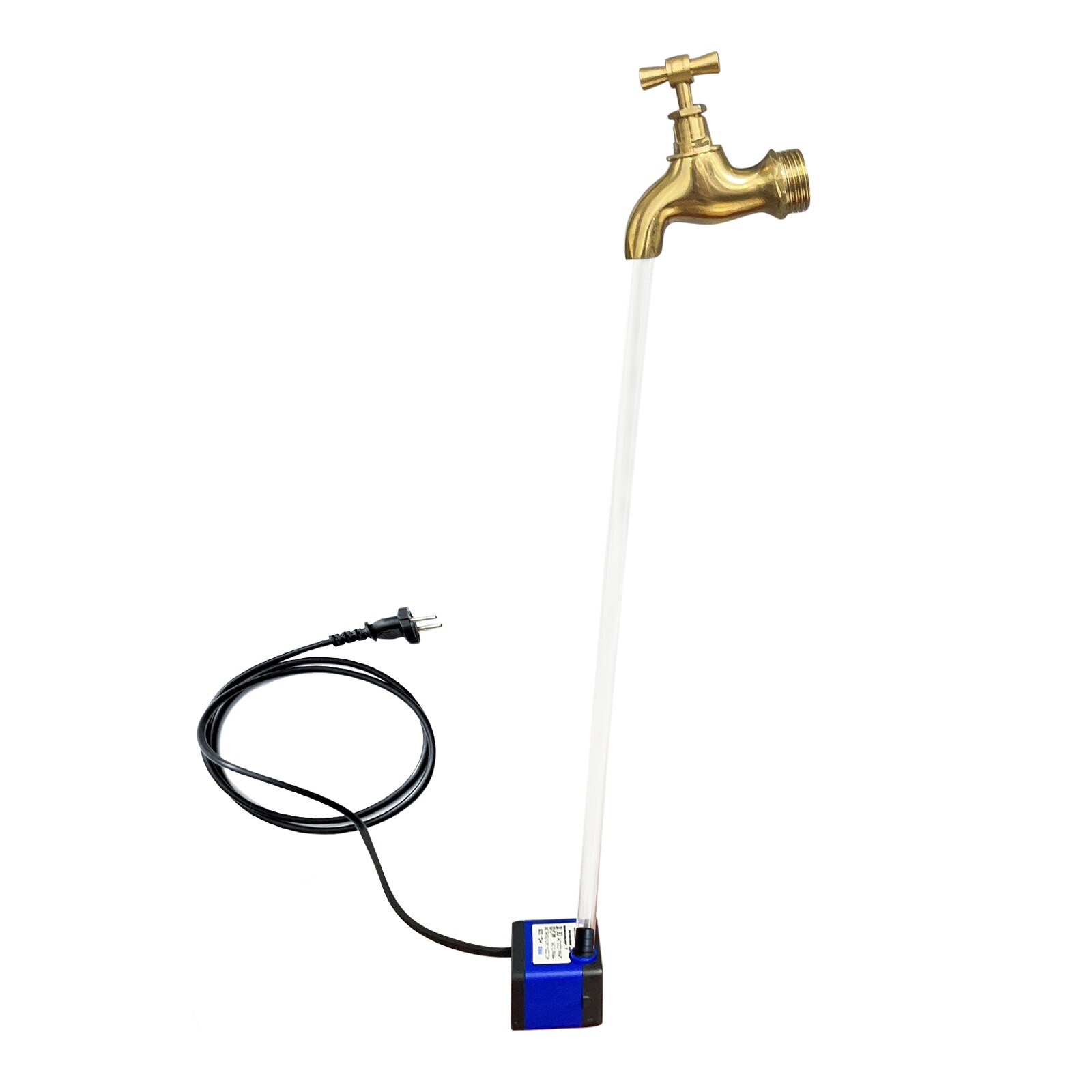 Christmas Fountain Water Flow Fountain Invisible Watering Can Fountain Christmas Decoration Fountain: Basic