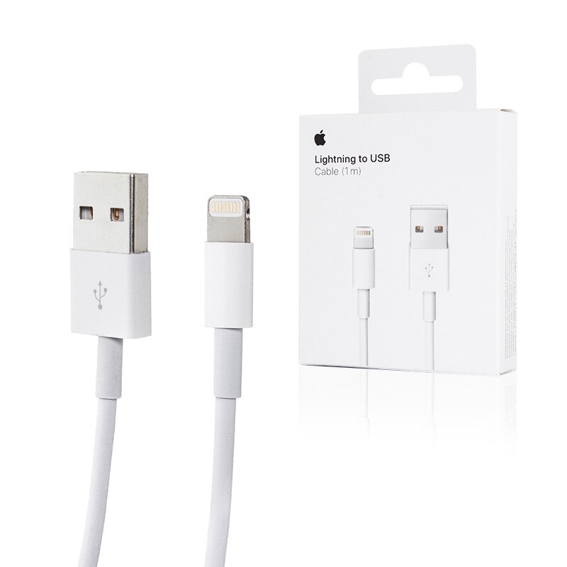 USB Kabel für Apfel iPhone Kabel XS MAX X XR 8 7 5 SE 5C 6 6S Plus für iPhone Blitz Kabel ladegerät Kabel 1M