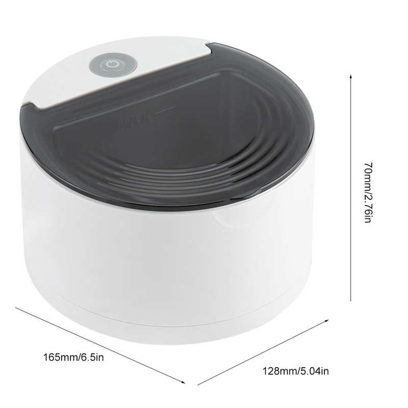 150ml Ultrasonic Cleaner Portable Ultrasonic Cleaning Machine For Denture Retainer Jewelry Glasses Washer 20W sonic cleaner