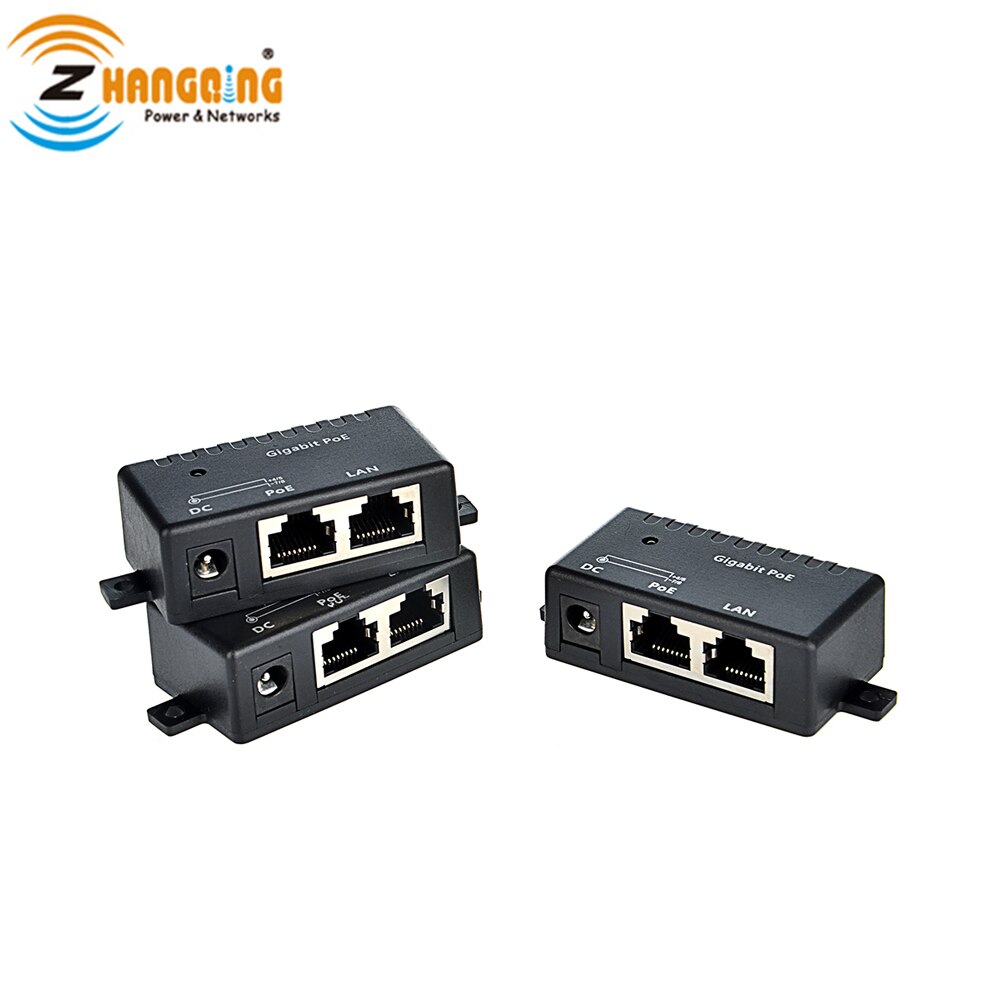 Single port Gigabit poe injector Wall Mount Network 1 port Patch Panel For Access Point, Routerboard