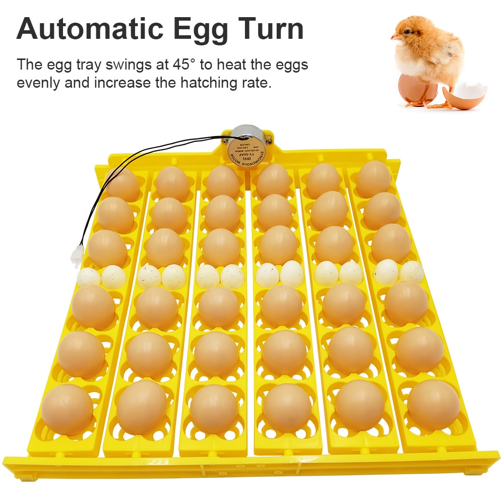 36 Eggs Incubator Turn Tray Poultry Incubation Equipment Chickens Ducks And Other Poultry Incubator Automatically Turn Eggs