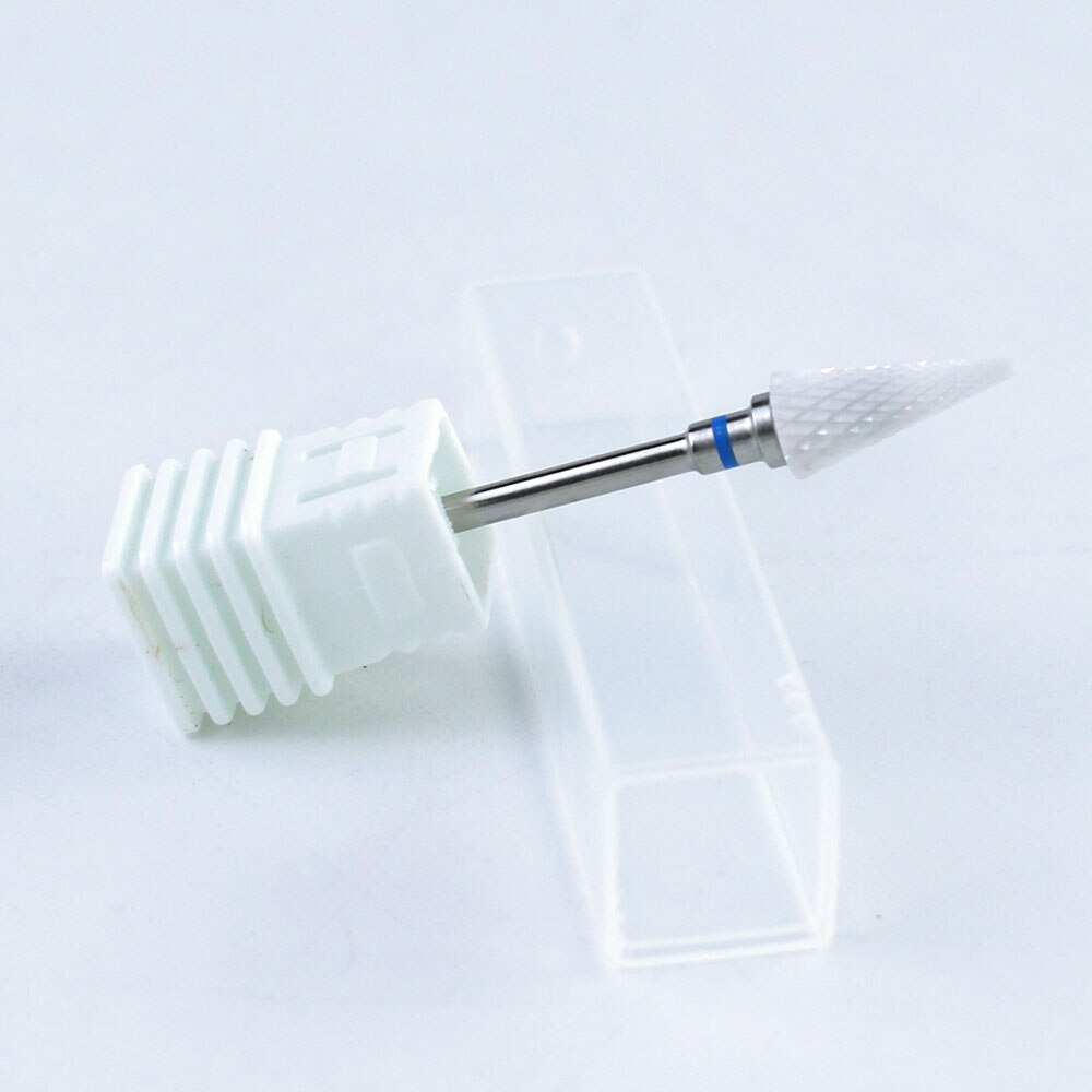 1Pcs Keramische Nail Boor Elektrische Manicure Boren Bits Frees Voor Pedicure Machine Nagelvijlen Nail Art Apparatuur