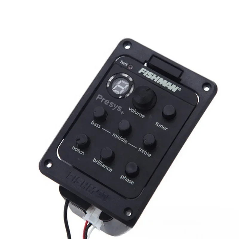 301/201 Pickup4 Band Akustikgitarren-Tonabnehmer mit Stimmgerät Presys 301/201 Mic Blend Preamp EQ Tuner Gitarrenverstärker Gitarrenhals