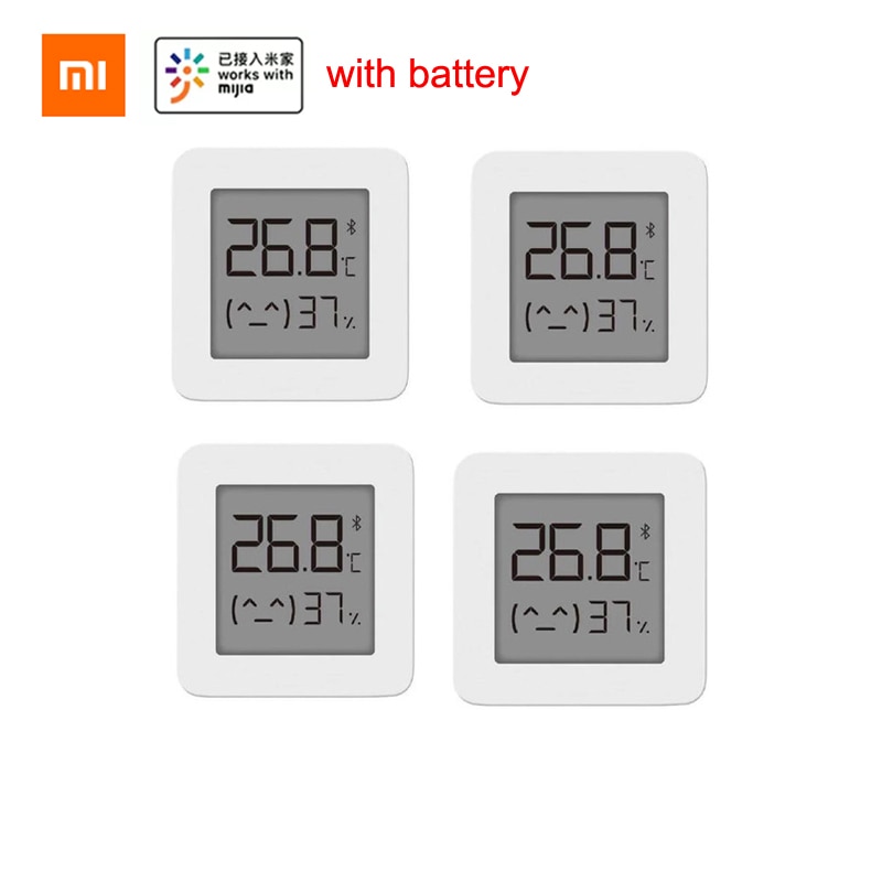 XIAOMI Mijia Bluetooth Thermometer 2 Wireless Smart Electric Digital Hygrometer Thermometer Work with Mijia APP