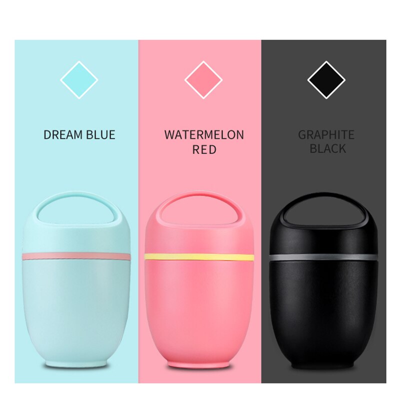 12 Hour Vacuum Insulated Lunch Box Stainless Steel Office School Portable Bento Box Thermal Leakproof Picnic Food Container Jar