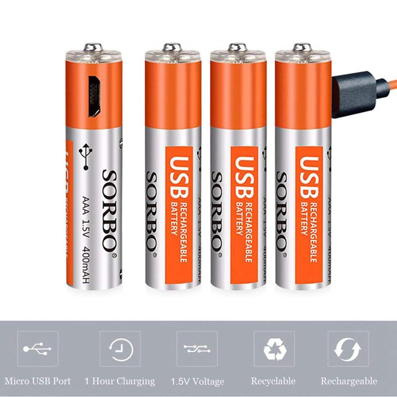 Ansmann NiMH AAA oplaadbare batterijen 550 mAh voor DECT telefoon