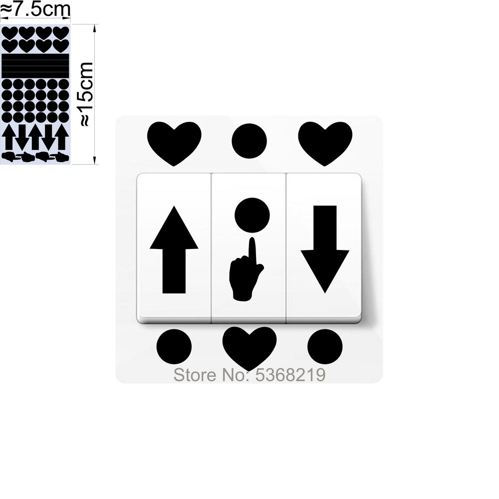 Light Switch Sticker Kids Baby Nursery Room DIY Wall Decoration Cat Fairy Moon Stars Vinyl Decal for Children Bedroom Home Decor: 018