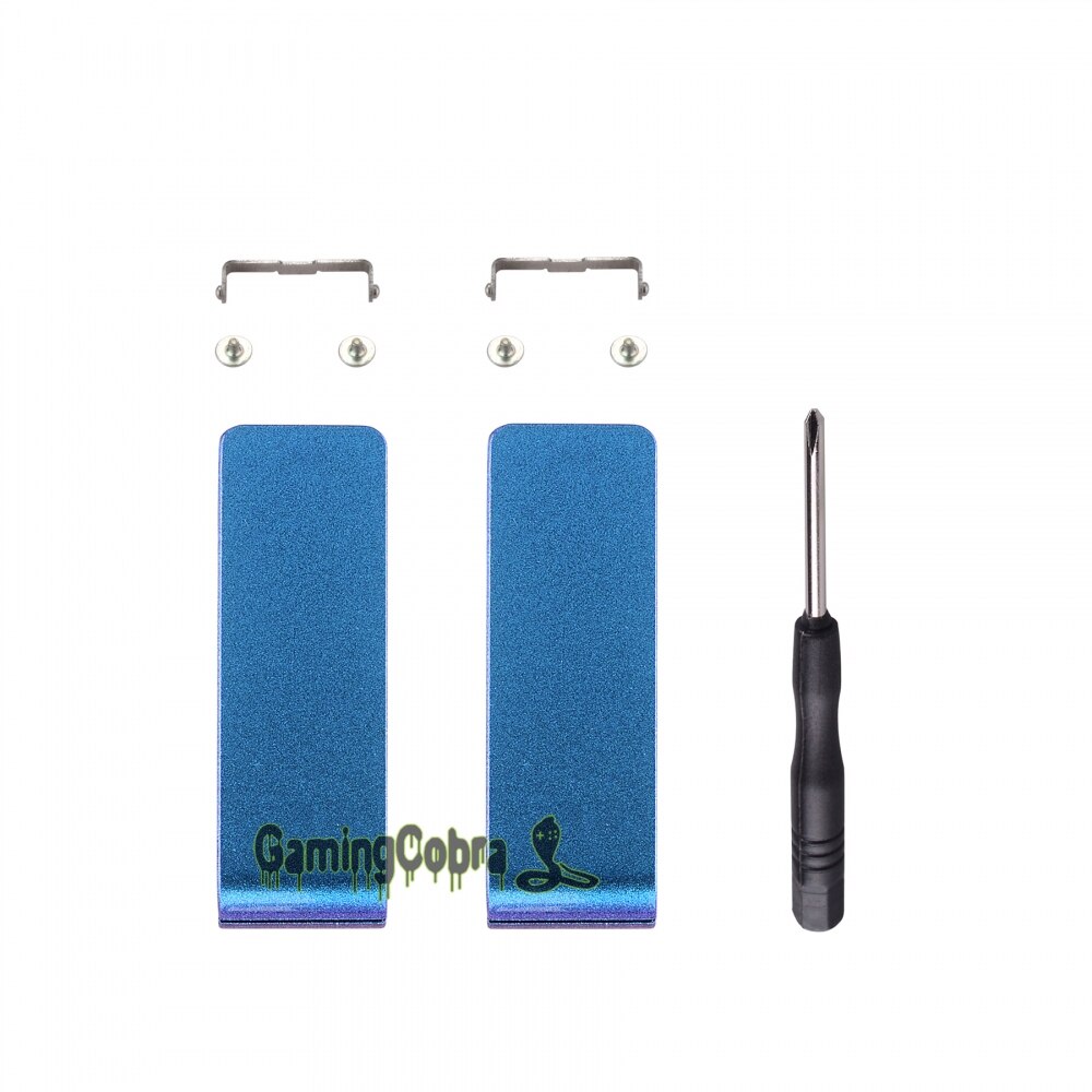 Juego de 2 soportes de repuesto para consola, soporte trasero, soporte para NS Switch - AJ409-AJ401: Purple and Blue