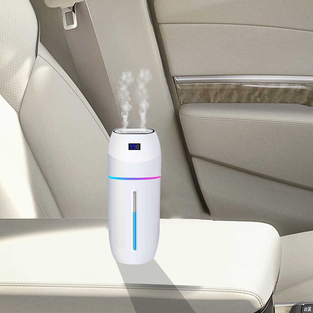 Ultrasonic Portable Wireless Humidifier USB Aroma Diffuser 2000mAh Battery Rechargeable Humidifier with Atmosphere Lamp humidifi