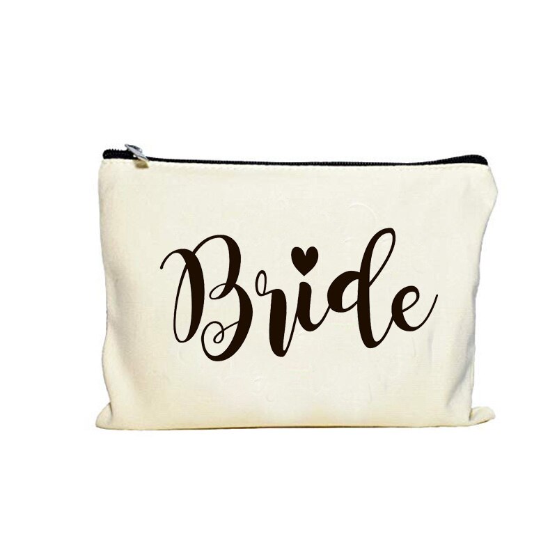 Bolsa de espejo para maquillaje, pulsera de amor para novia para ser despedida de soltera, de despedida de soltera, decoración de boda, de propuesta para dama de honor: bride bag