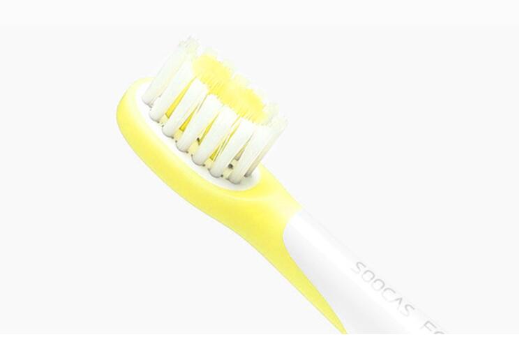 Sonic soocas  c1 børn elektriske tandbørstehoveder til udskiftning soocas sonic tandbørstehoveder børn rensende blødt børstehoved