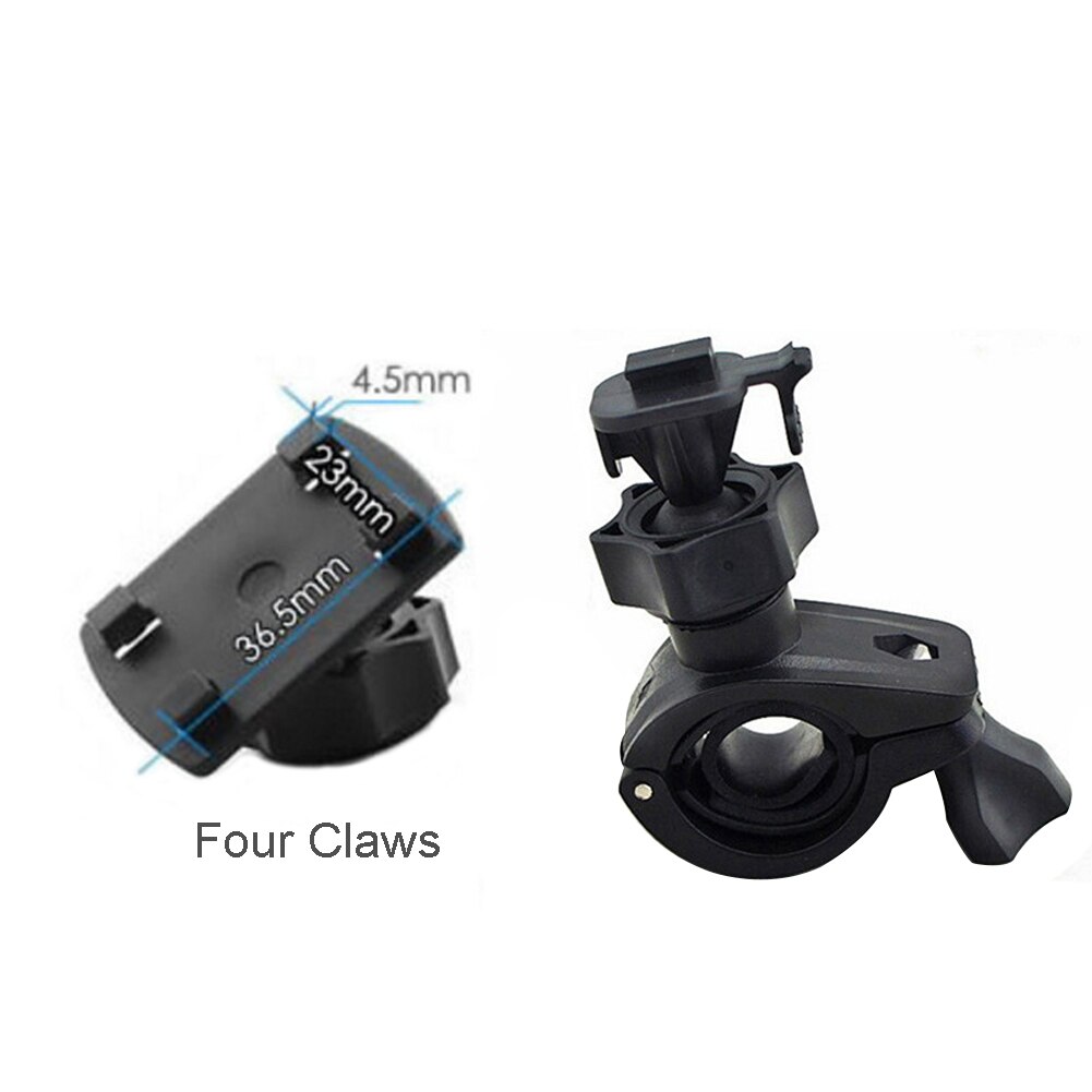 360 Degree Rotating Driving Interior Mirror Screw Fasten DVR Support Car Rearview Mount Holder Dash Cam Stable Shockproof: Short  Four Claws