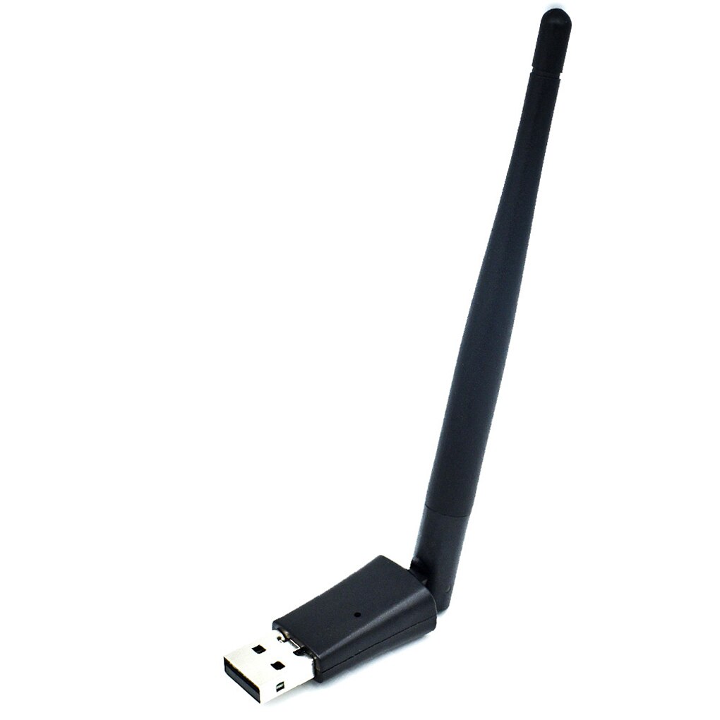 Tarjeta de red inalámbrica USB 150 de 2,0 Mbps, adaptador de 2,4 GHz, Mini Dongle, antena para ordenador portátil y PC: Default Title