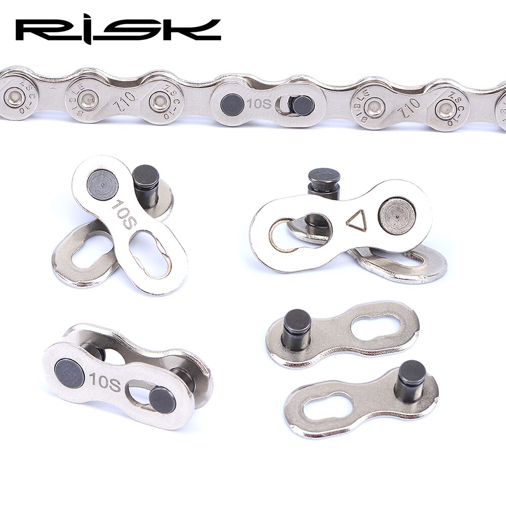 1 Pair Bicycle Chain Quick Link Mountain Bicycle Bike Chain Missing Quick Connector Master Link for 6 7 8 9 10 11 Speed Bicycle