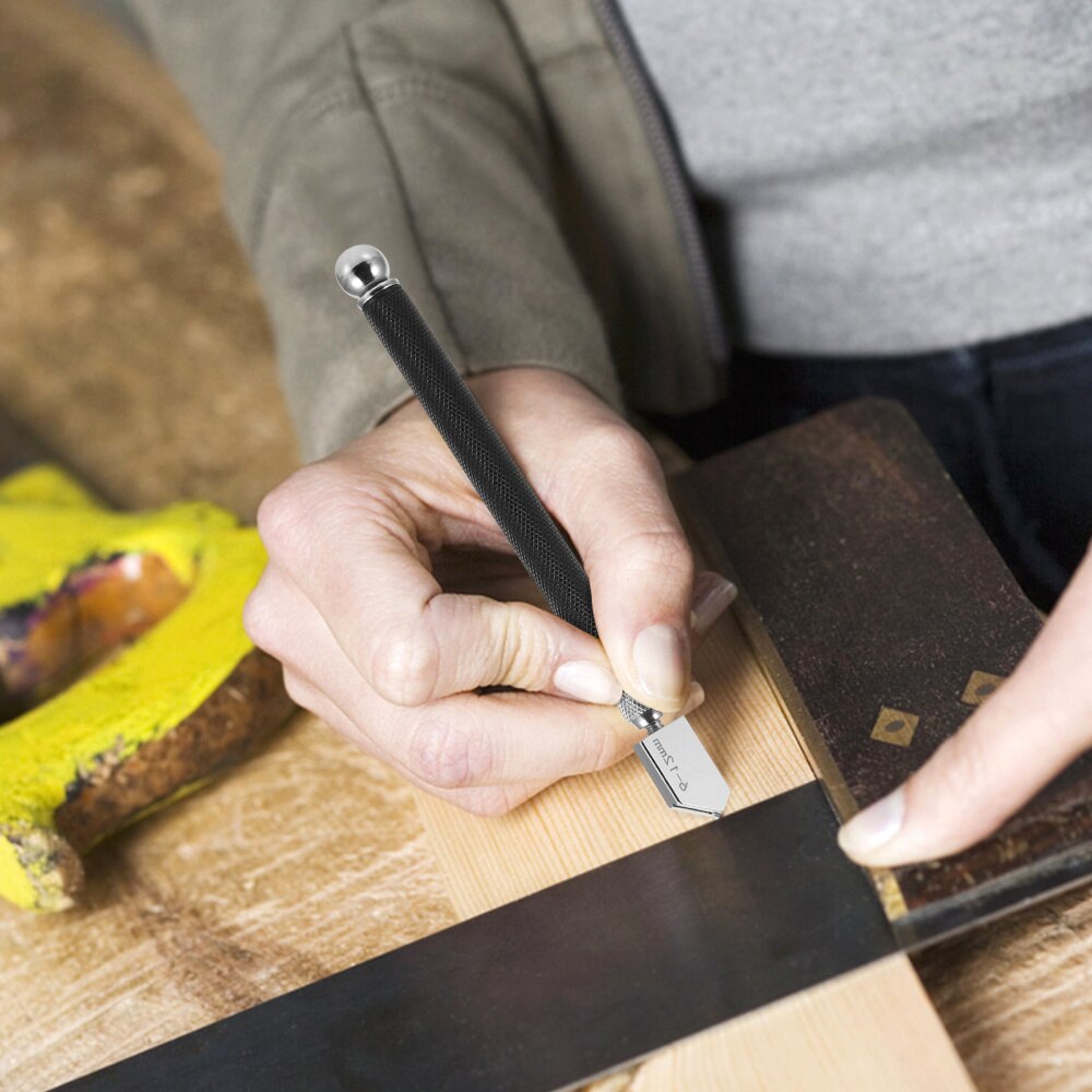 1 Set/6pcs Glass Cutter with Engraving Scriber Pen Stained Glass Tile Cutter