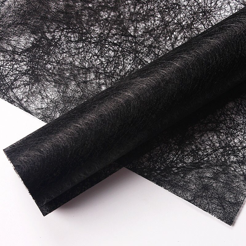 3 Sheets Flowers Bouquet Wrapping Silkworm Paper DIY Florist Craft Material Packaging Paper Wedding Decor Scrapbook Origami: Black