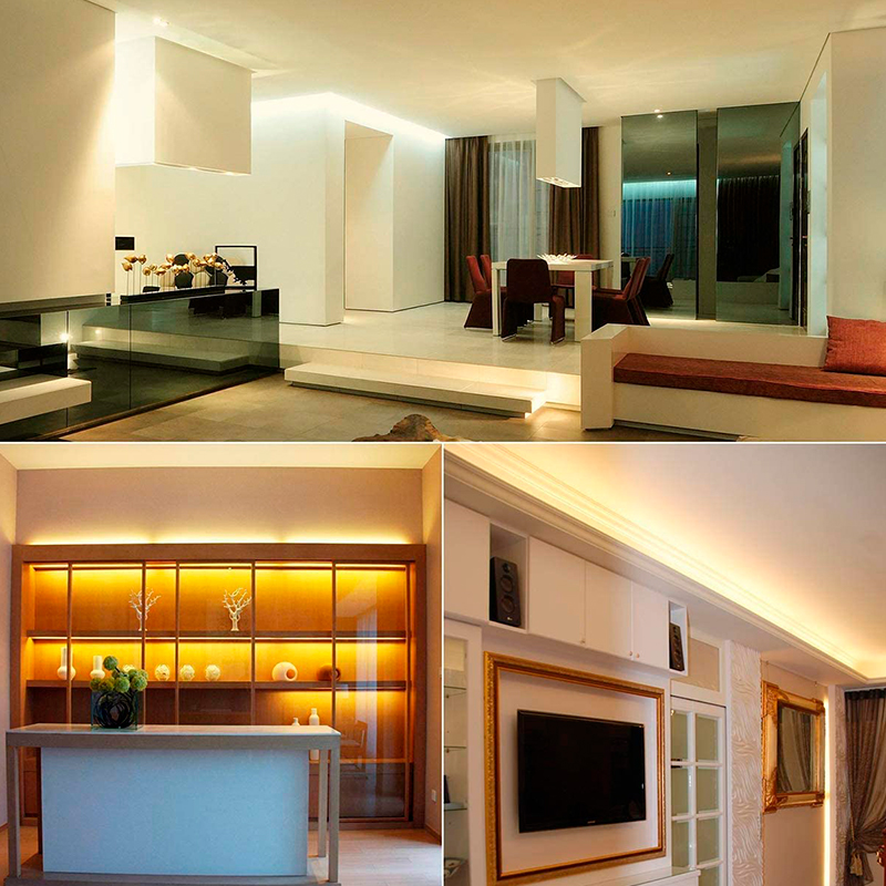 5050 SMD RGB LED Strip 30/60/96/120 LED/m DC12V/24 V Flexibele LED Licht Tape Voor Kantoor Hotel Decoratie