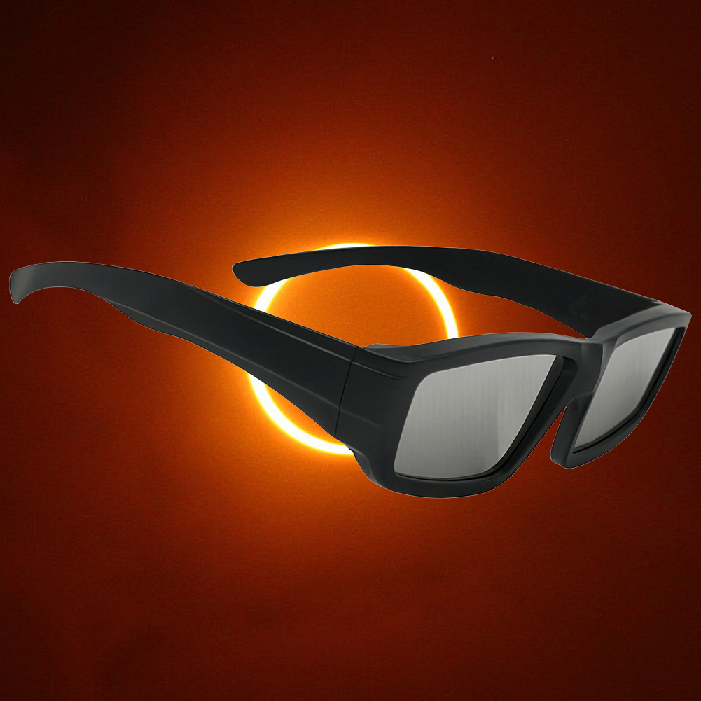 1/2/100er Pack Sonnen finsternis Brille ISO-zertifizierte sichere Farben Sonnen finsternis Betrachtung brille direkte Sonnen ansicht sicherer Augenschutz