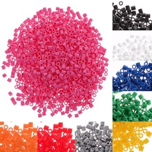 1000pcs 5mm EVA For Hama/Perler Beads Toy Kids Craft DIY Handmade Fuse Bead Multicolor Early Educational Toys for Kids