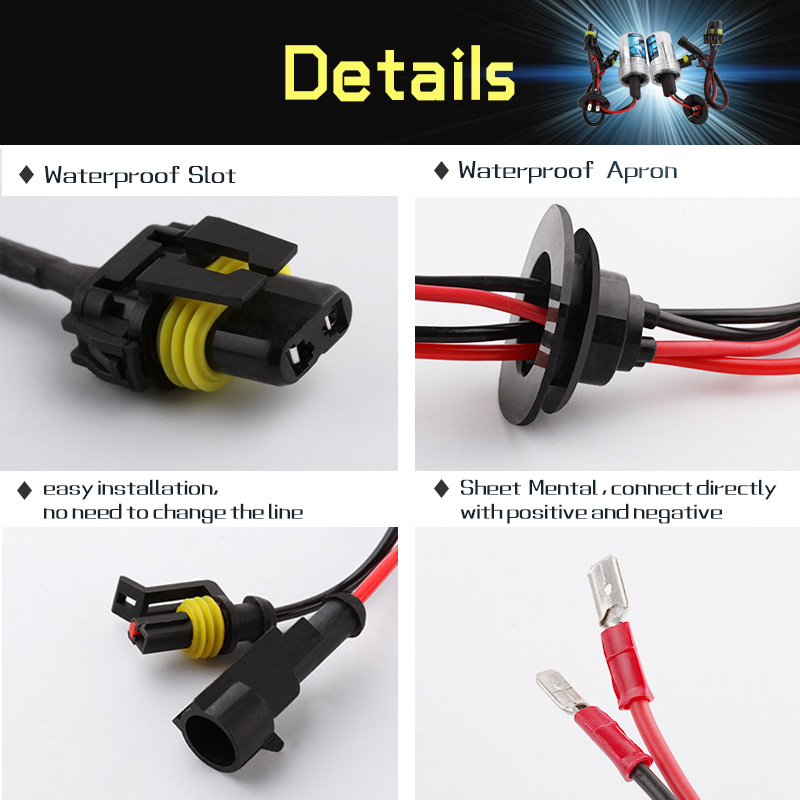 Hid Xenon H7 55W 6000K Lampen Vervanging 4300K 5000K 8000K 12V Auto Rijden Koplamp lamp Mistlichten Auto Koplamp Lamp